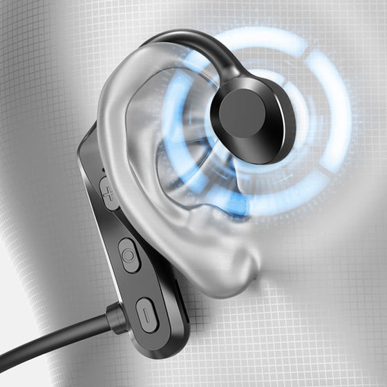 Benlednings sport bluetooth hörlurar