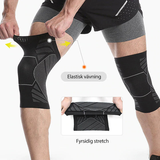 Elastiska knäskydd