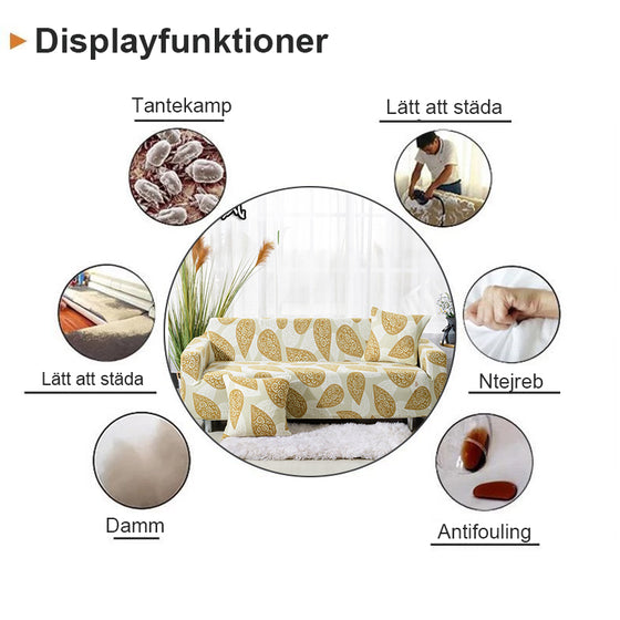 Universal Elastiskt Sofföverdrag