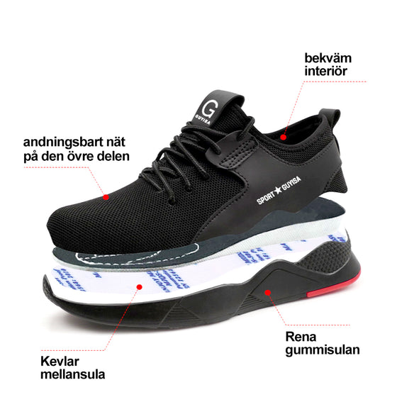 Skyddsskor | Andningsbar | Mesh