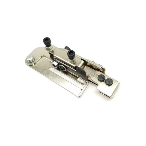 Blixtlåsfot för stygnlinjepositionering