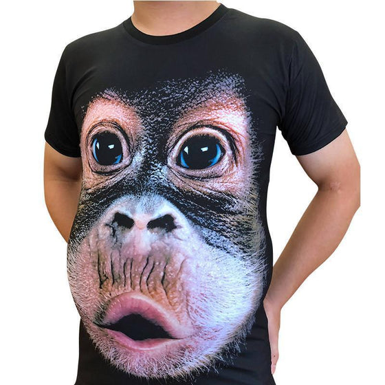 Rolig gorilla 3D T-shirt