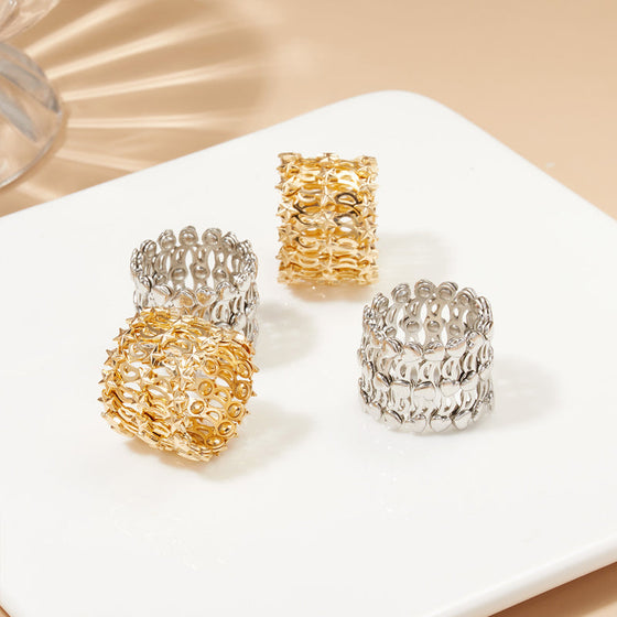 Justerbar armbandsring