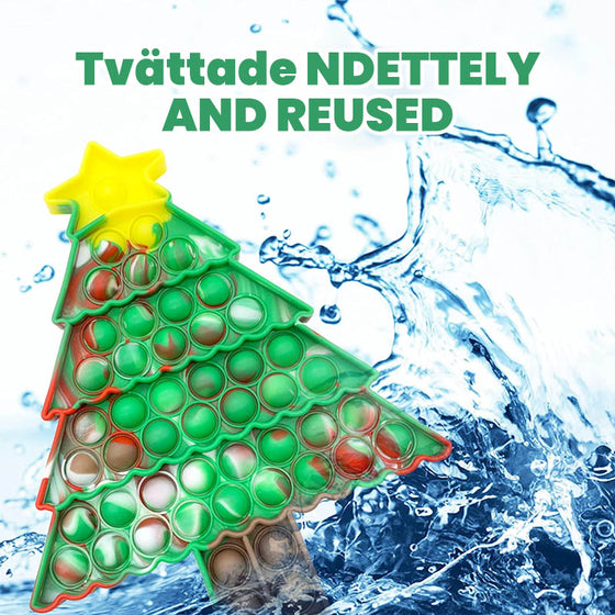 Jul Bubbla Fidget Sensoriska Leksaker