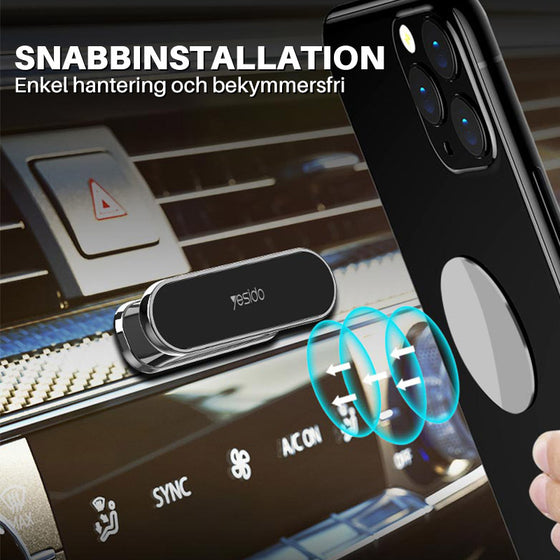 360 Graders Roterande Mmagnetisk Telefonhållare