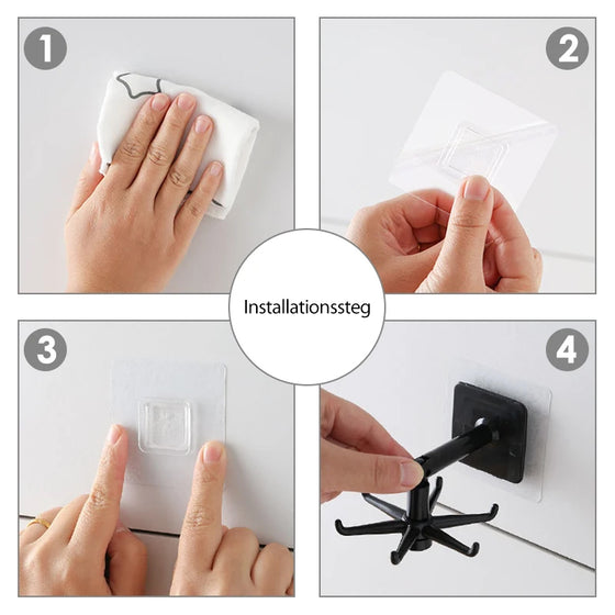 360 ° Roterande Fällbar krok