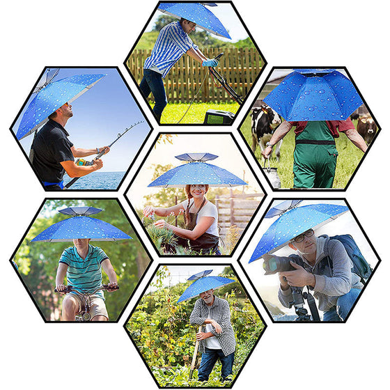 Paraplyhatt i dubbla lager