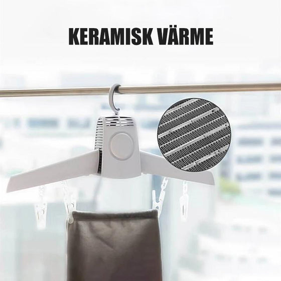 Bärbar elektrisk torktumlare