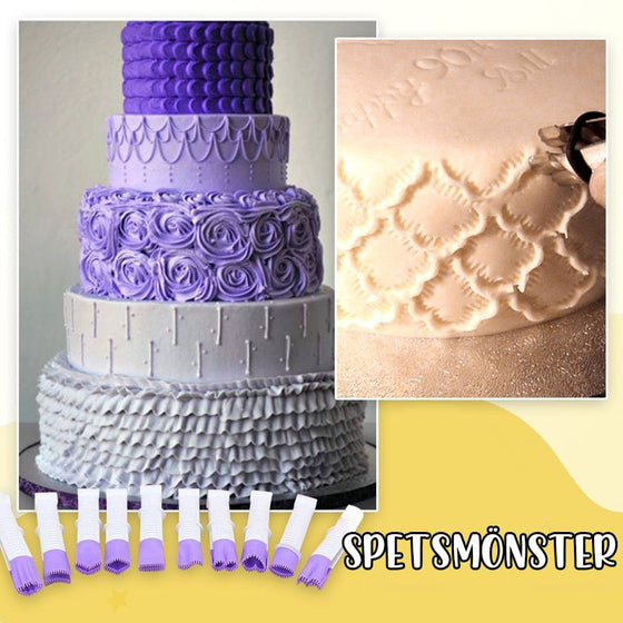 Fondantkrusare Verktygssats