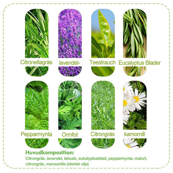 Myggavvisande armband