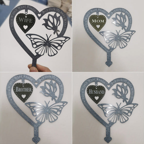 Fjärilskylt Prydnad