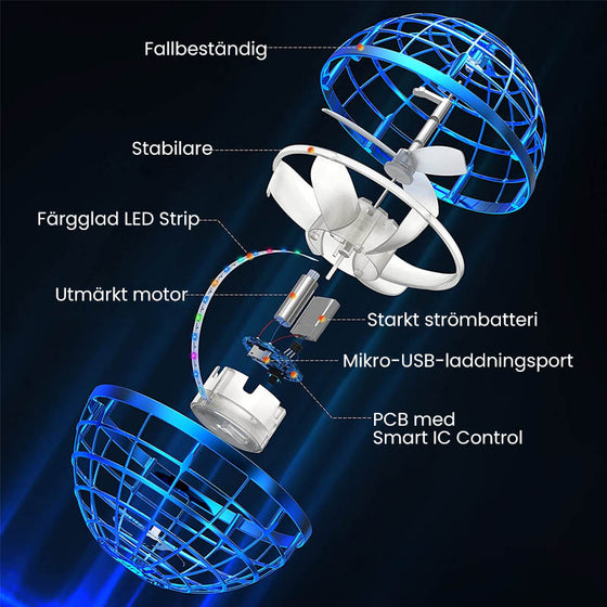 Flynova Pro Flygande Spinner Mini Drone