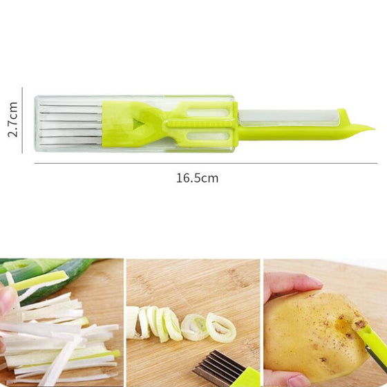 Multifunktionsskärare i rostfritt stål