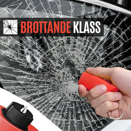 Multifunktionell Mini Bil Nödverktyg