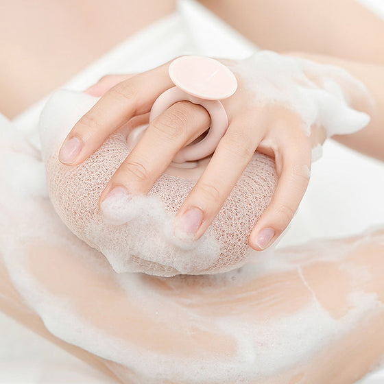 Supermjuk badsvampblomma