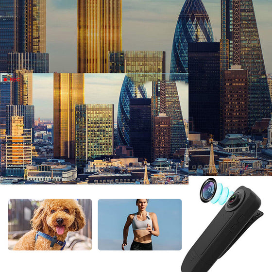 Mini kroppskamera videobandspelare