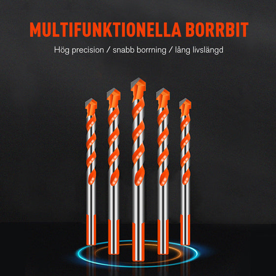 Multifunktionella borrbitar📣Bara borrkronan, ingen elektrisk borrmaskin📣