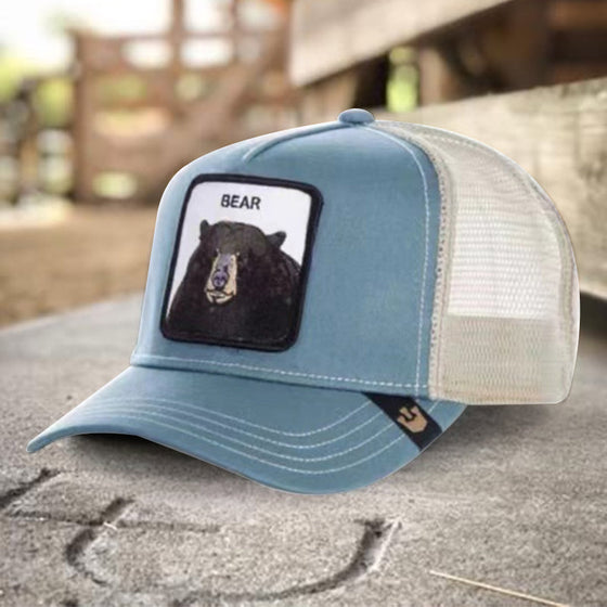 Djurmönster nät basebollkeps