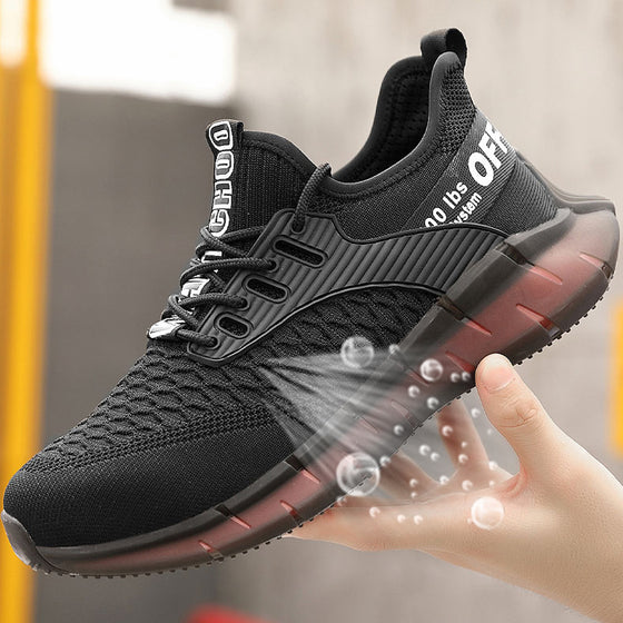 Deodorant flugvävda skyddsskor