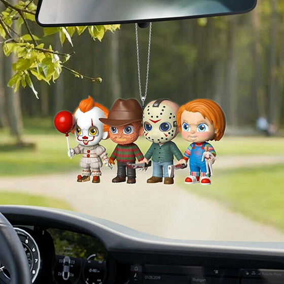 Halloween hängande bilprydnad