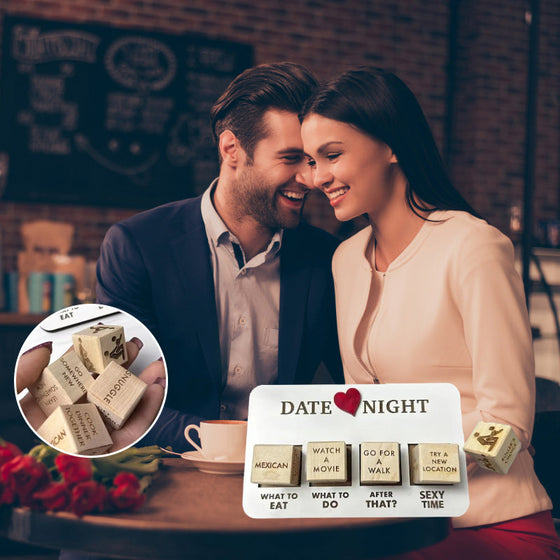 Förköp：Date Night Dice Kvällsversion- 💝Årsdagspresent