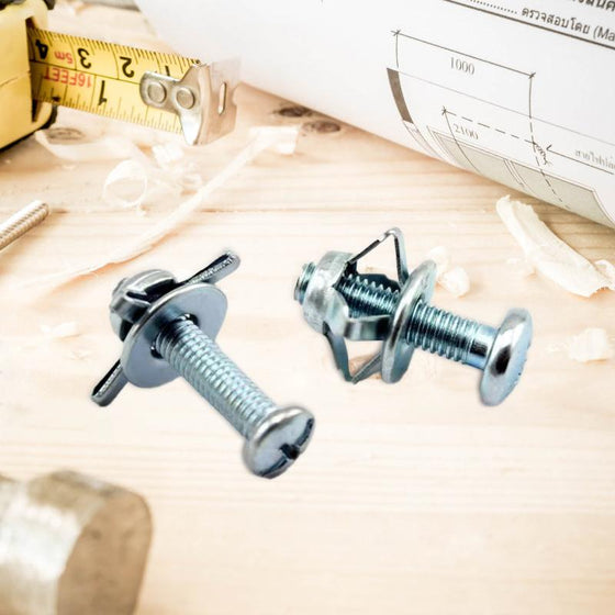 20 st Jack Nuts bil metallskruv petal muttrar med skruv