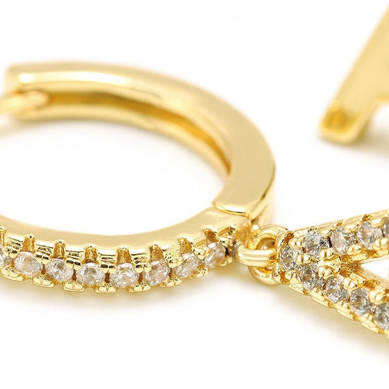 Alfabet ring örhängen