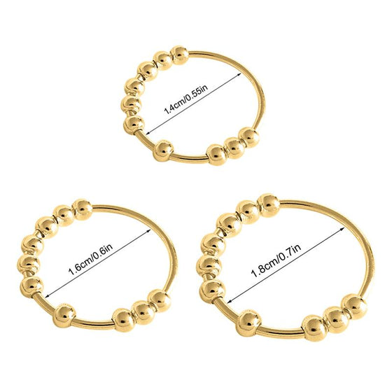 Spinner fidget ring (3 färger)