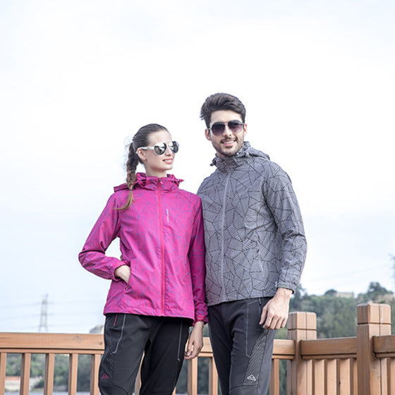 Vattentät och andningsbar jacka