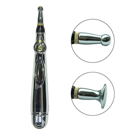 Bekväm elektrisk akupunkturmassagepenna