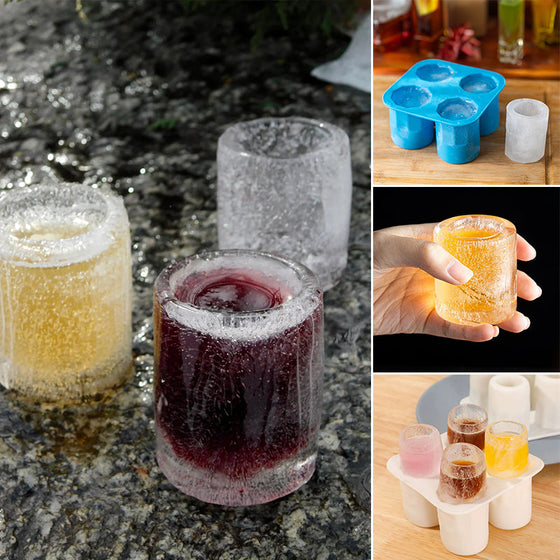 Form för is-shotglas