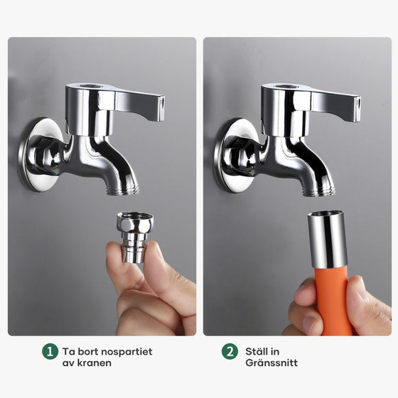 Universell skummande Förlängningsrör