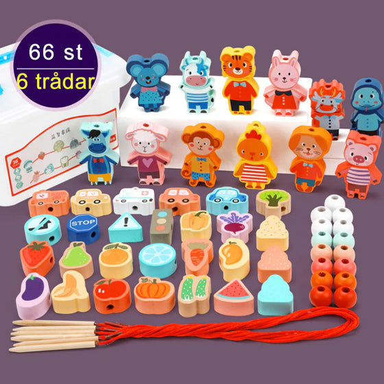 Educational Lacing Beads