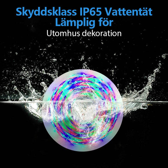 Flerfärgad ljusslinga LED med fjärrkontroll