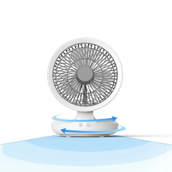 Fällbar skrivbordsfläkt