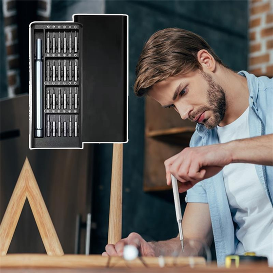 24 i 1 skruvmejsel-sats (Manuell modell)