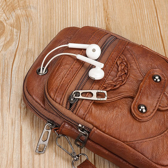 Vintage Mini Crossbody-Väska