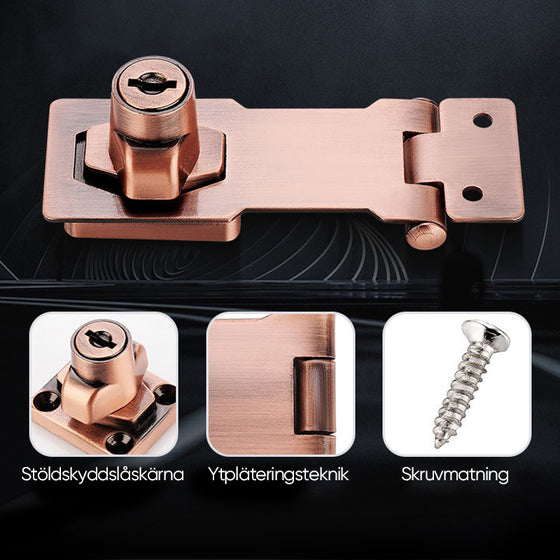 Stämpningsfri med lås