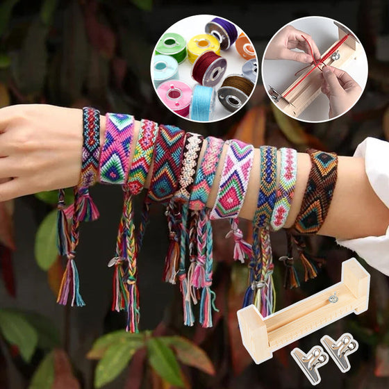 Gör-det-själv-flätad repsats