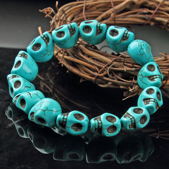 🎃HALLOWEEN🎃 Skalle Stil Strandarmband