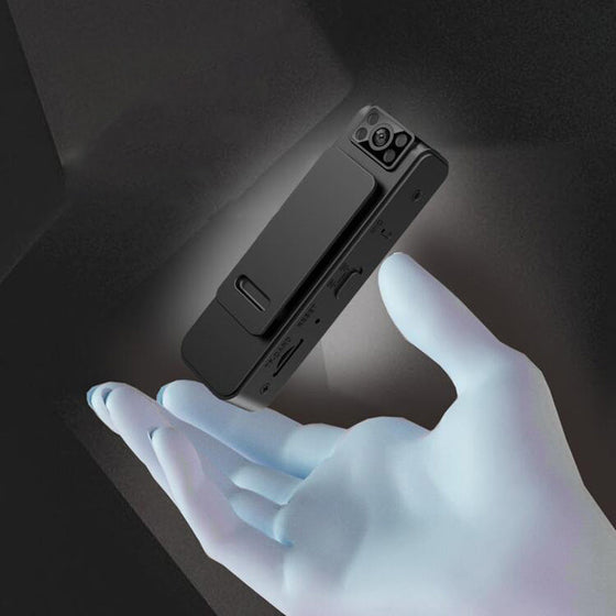 HD magnetisk kamera med ryggklämma