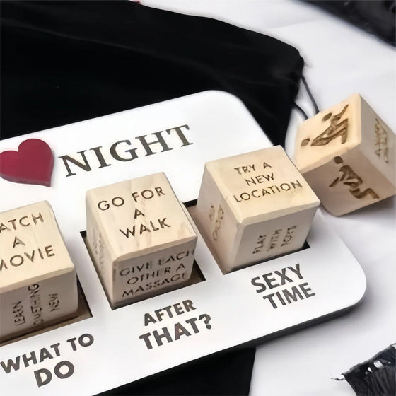 Förköp：Date Night Dice Kvällsversion- 💝Årsdagspresent