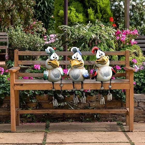 Harts kyckling trädgård prydnad