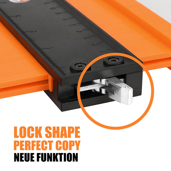 Saker® Konturmätarens profilverktyg