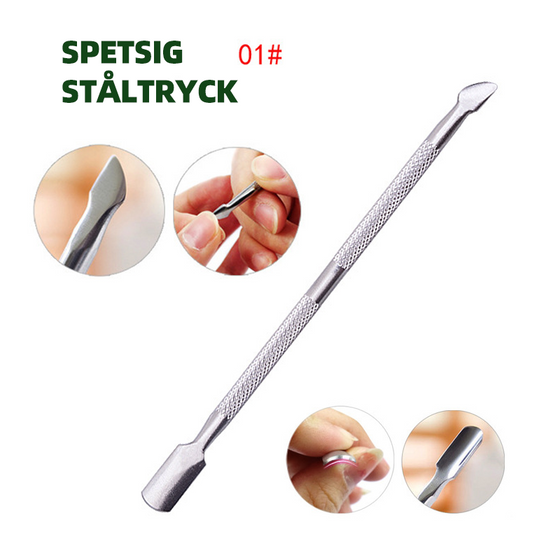 Rostfritt Stål Nagelvård Verktyg