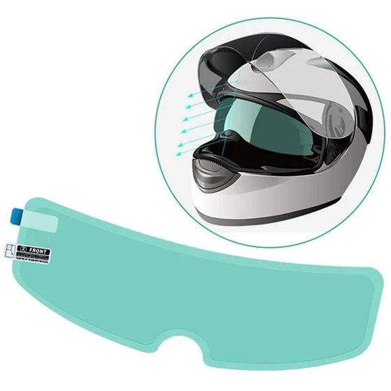 Anti-dimma eller regn hjälmfilm