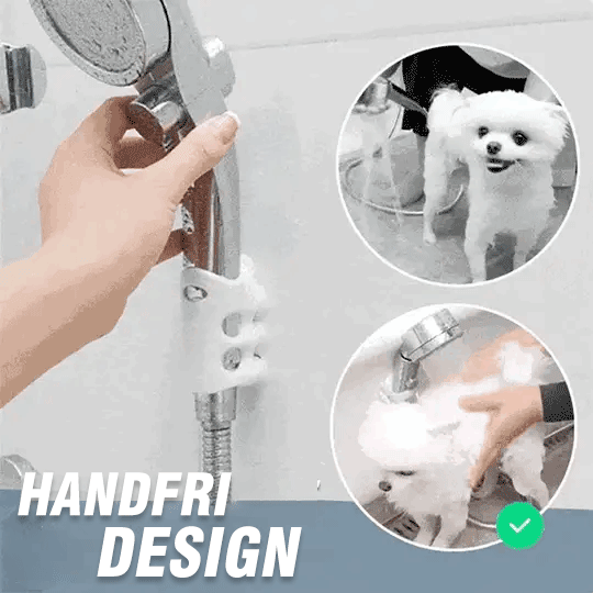 Handsfree duschhuvudshållare