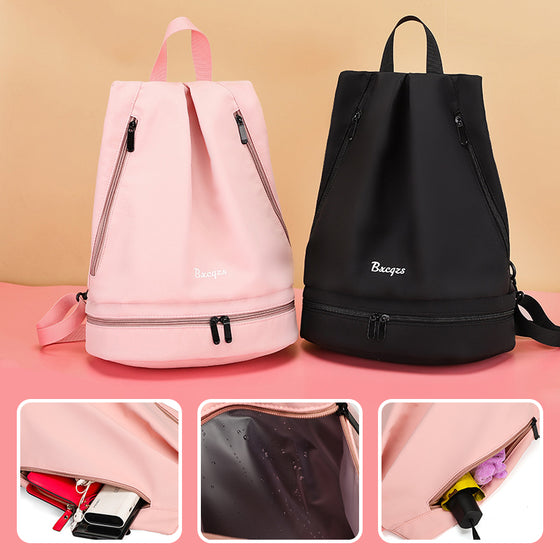 Damsimväska utrustning ryggsäck