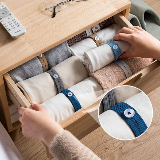 Elastiskt band för klädförvaring