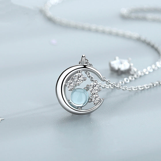 Halsband Med Stjärna och Måne